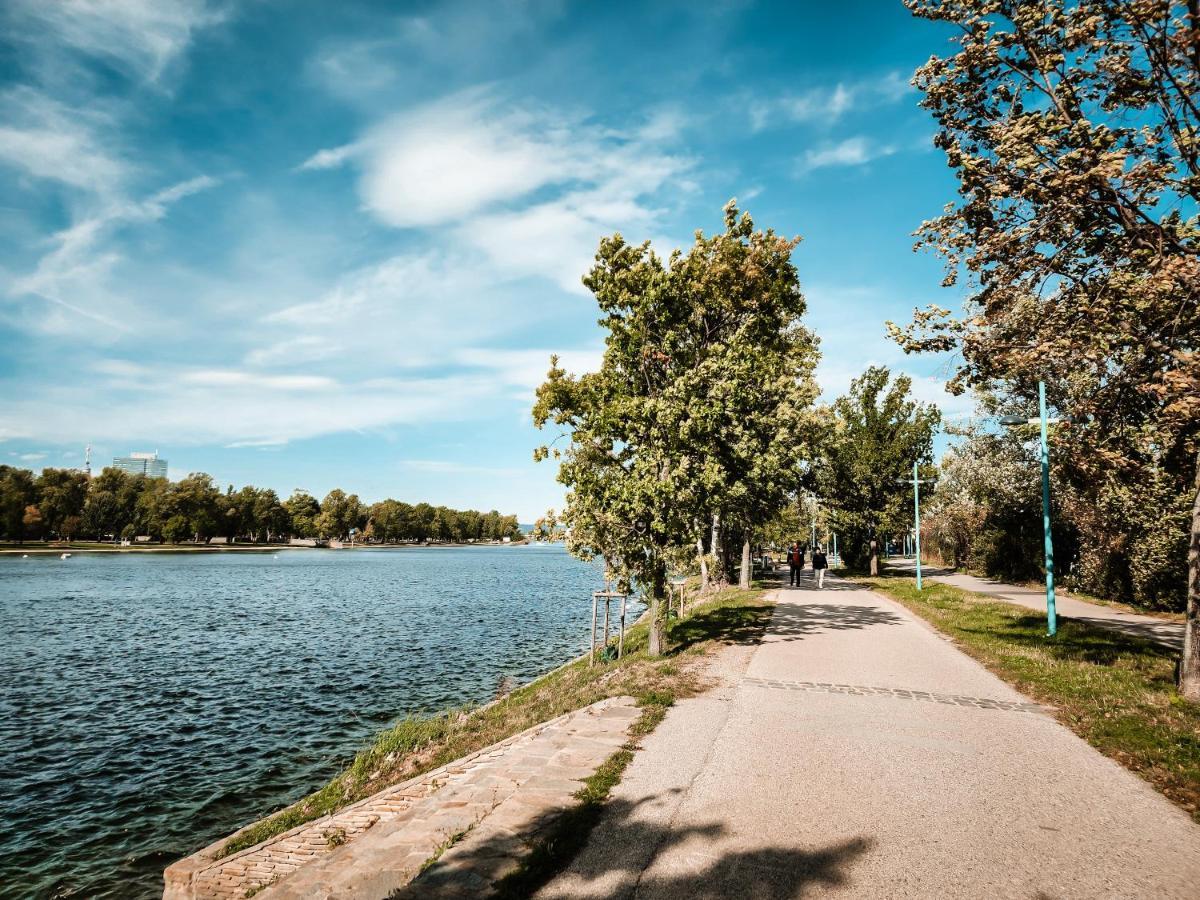 Vienna Green - Modern New Apartment, Old Danube エクステリア 写真