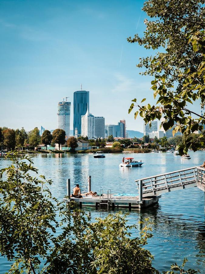 Vienna Green - Modern New Apartment, Old Danube エクステリア 写真
