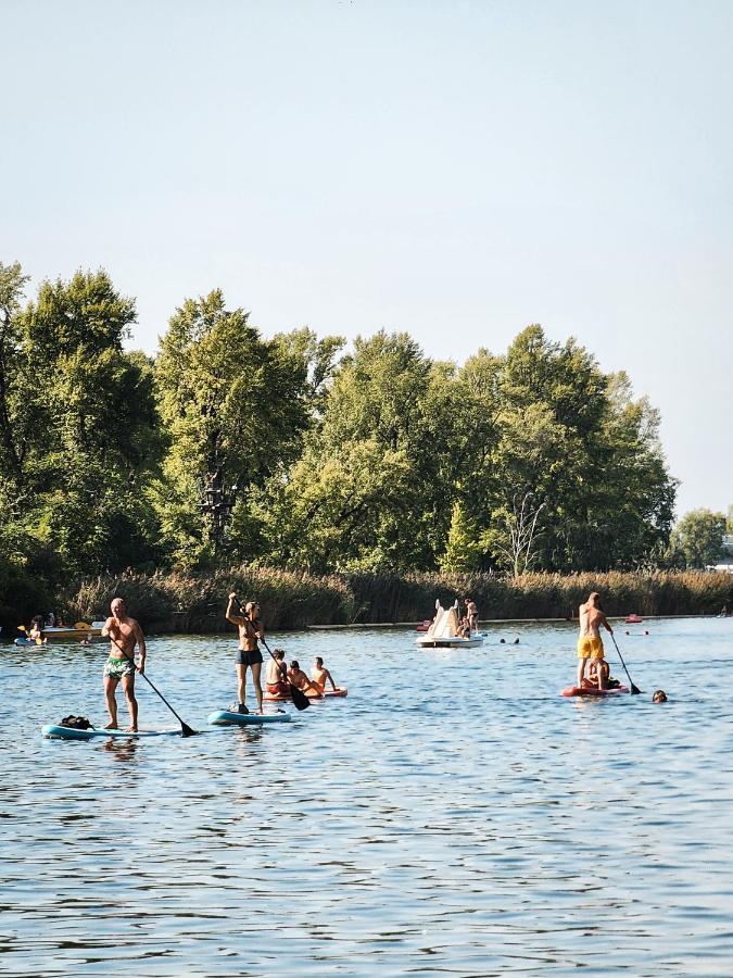 Vienna Green - Modern New Apartment, Old Danube エクステリア 写真